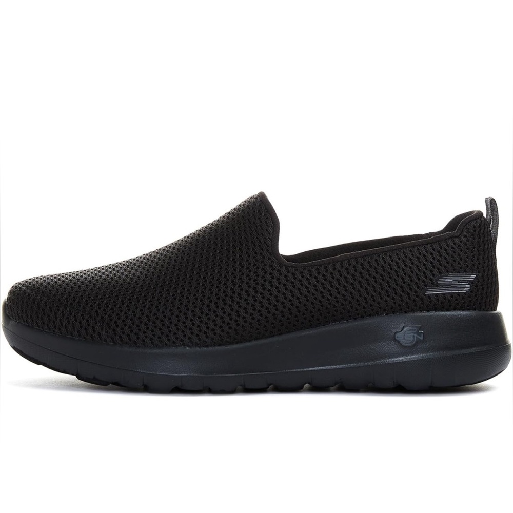 Skechers Go Walk Joy Gen 5 Goga Mat Stretch Black Slip on Shoe Women's Size 7.5